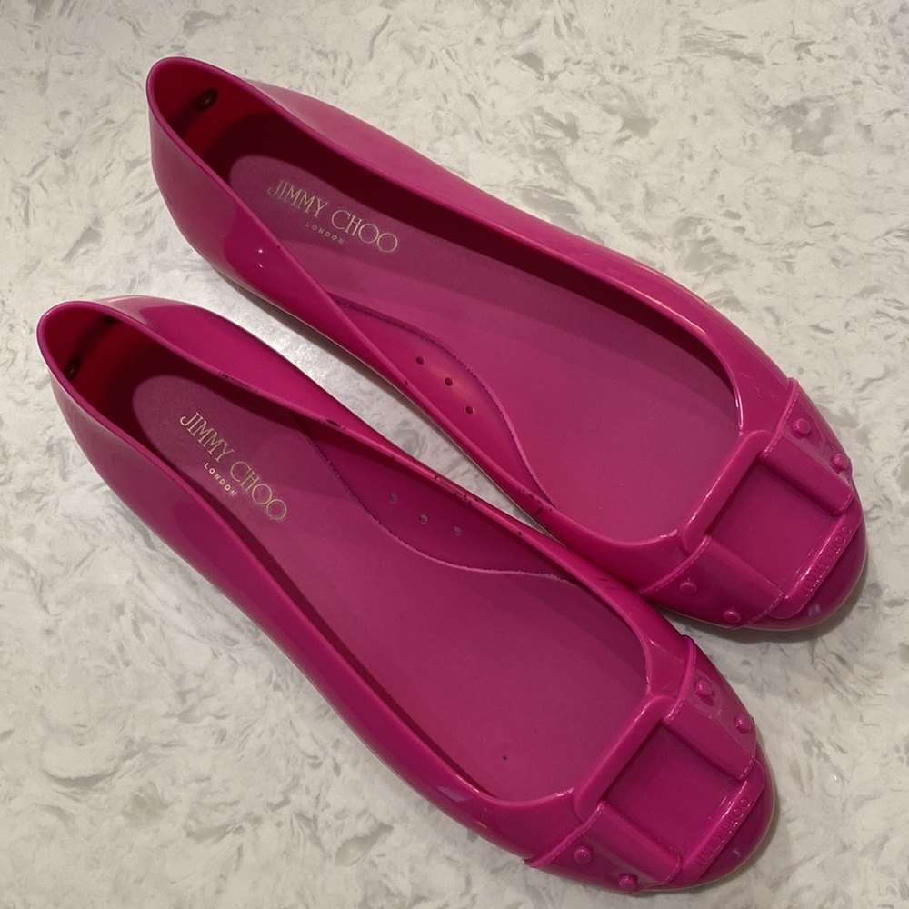 Jimmy Choo Jelly’s Flats
